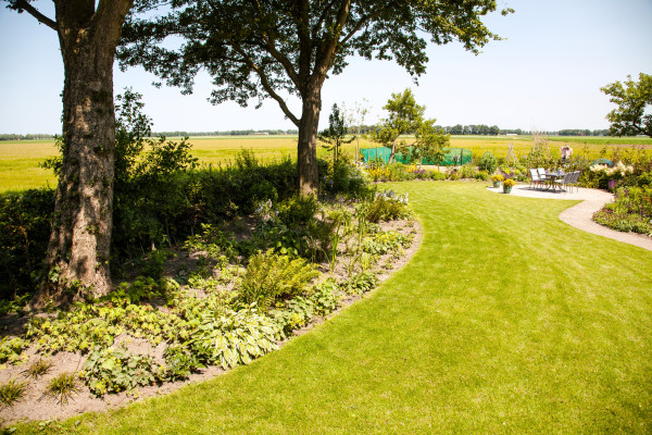 Landelijke tuin sierlijk
